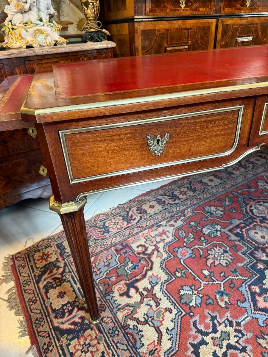 Full-sided Flat-top Desk In The Louis XVI Style-photo-3