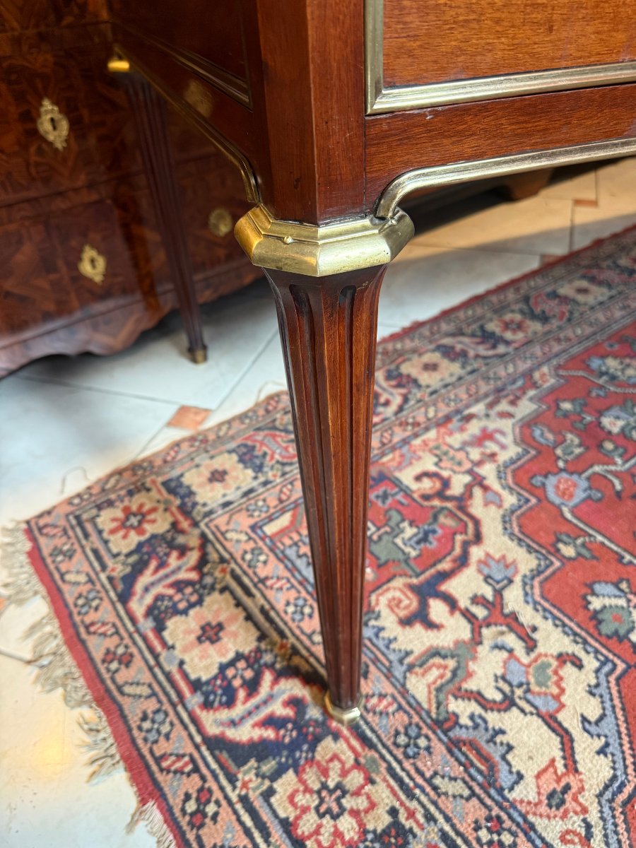 Full-sided Flat-top Desk In The Louis XVI Style-photo-4