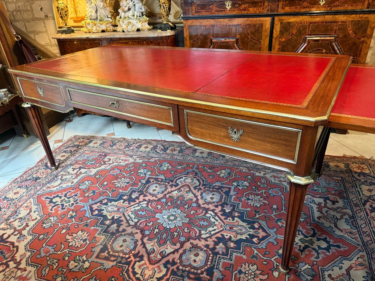Full-sided Flat-top Desk In The Louis XVI Style-photo-1