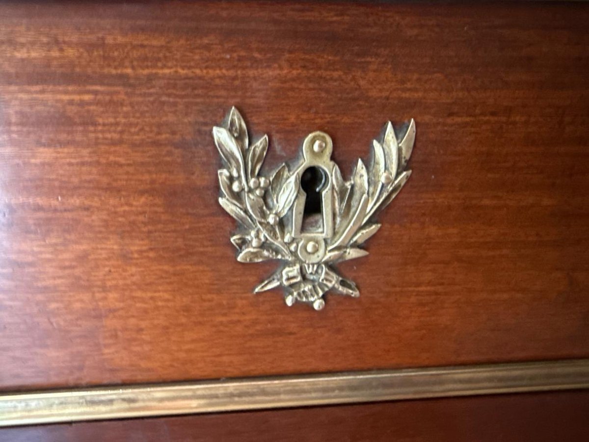 Full-sided Flat-top Desk In The Louis XVI Style-photo-4
