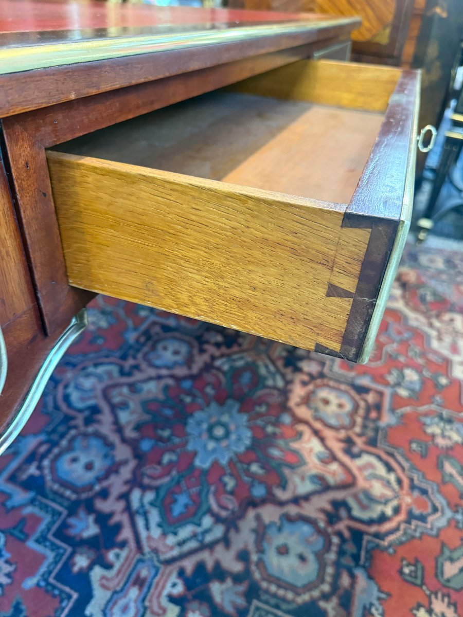 Full-sided Flat-top Desk In The Louis XVI Style-photo-7