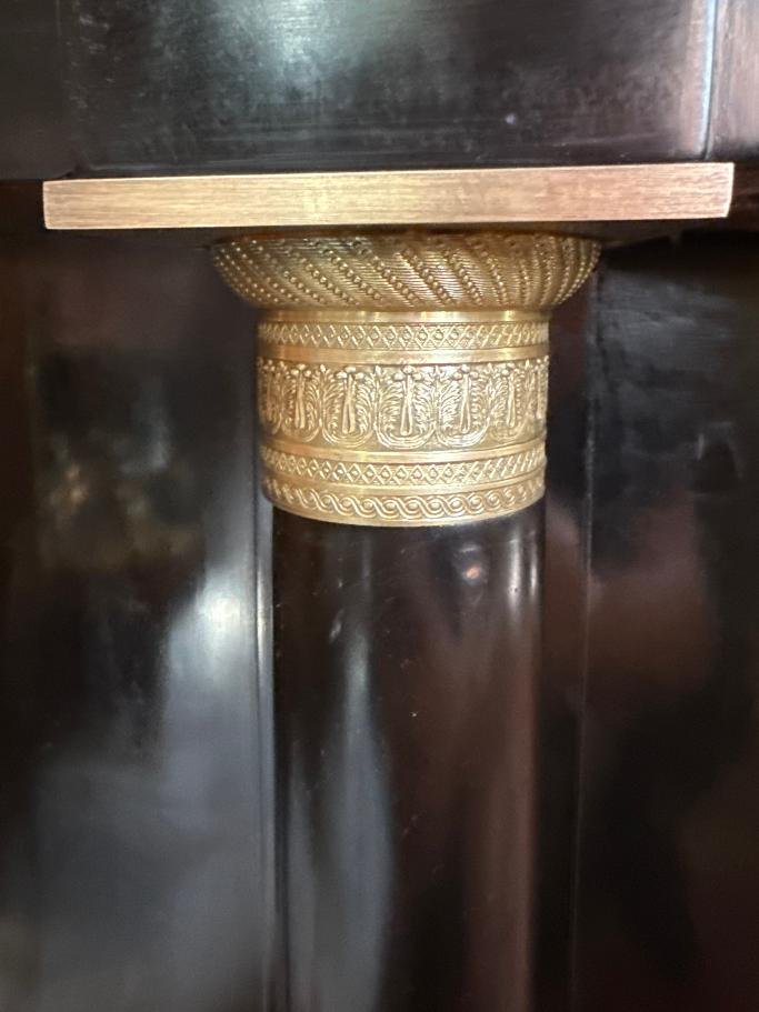 Pair Of Half-sideboards—one From The Empire Period-photo-2