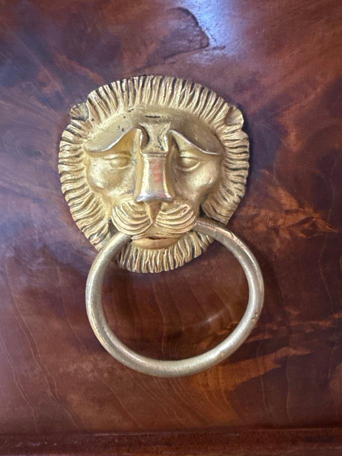 CHIFFONNIER D EPOQUE EMPIRE – RETOUR D’EGYPTE-photo-3