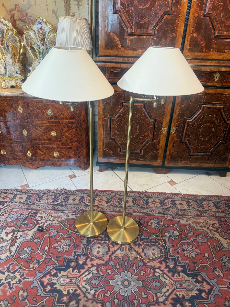PAIRE DE LISEUSES ATTRIBUÉES À LA MAISON BAGUES-photo-6