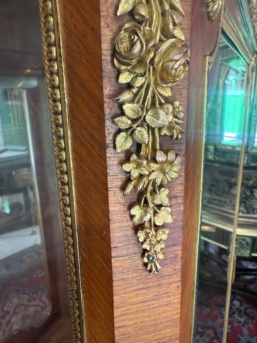 Louis XVI–napoleon III-style Display Cabinet-photo-3