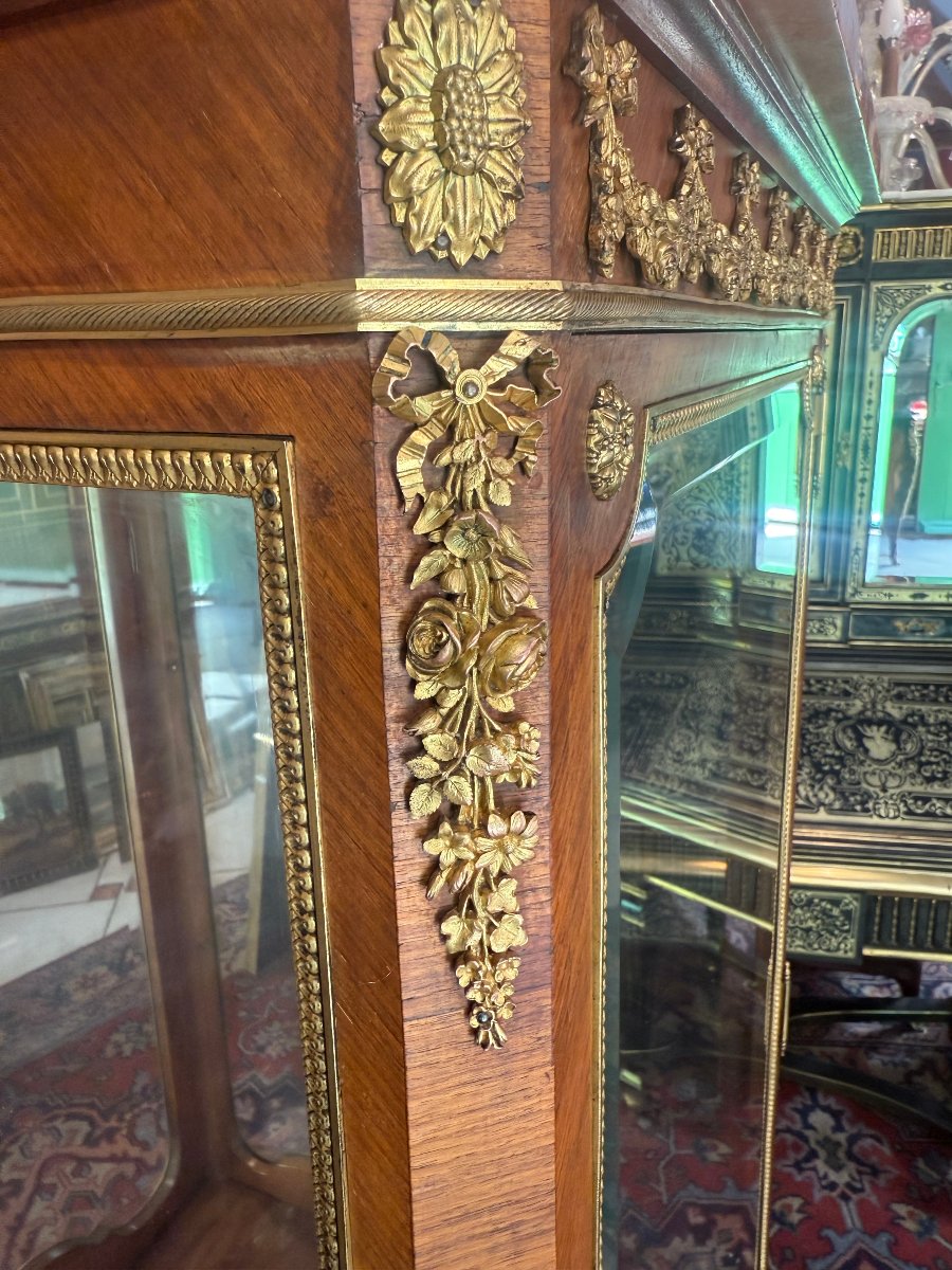 Louis XVI–napoleon III-style Display Cabinet-photo-4