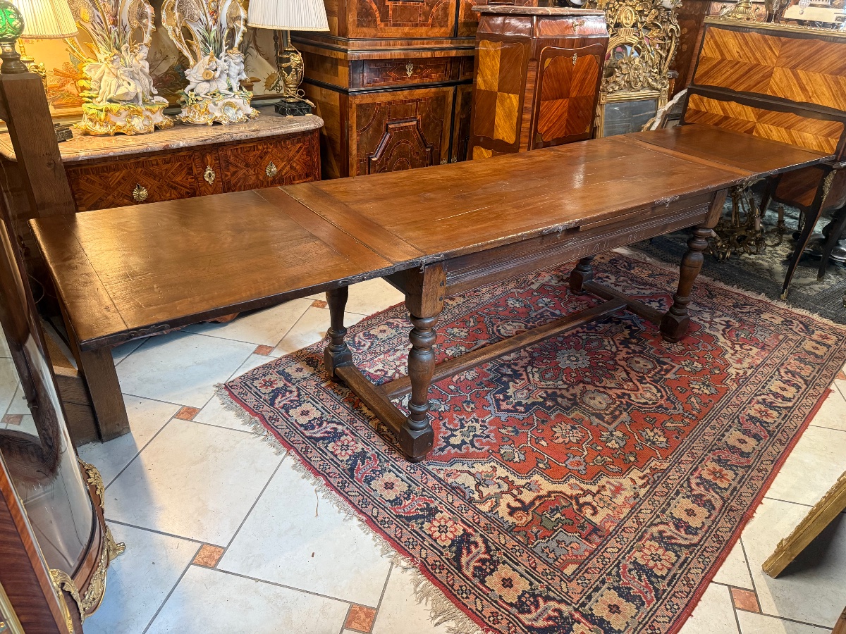 Louis XIII-style Monastery Table - 18th Century