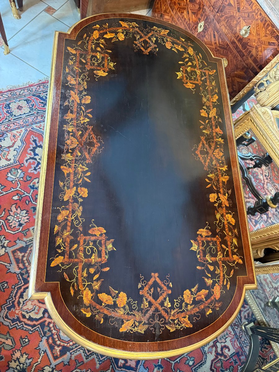 TABLE DE MILIEU OU BUREAU EPOQUE NAPOLEON III-photo-4