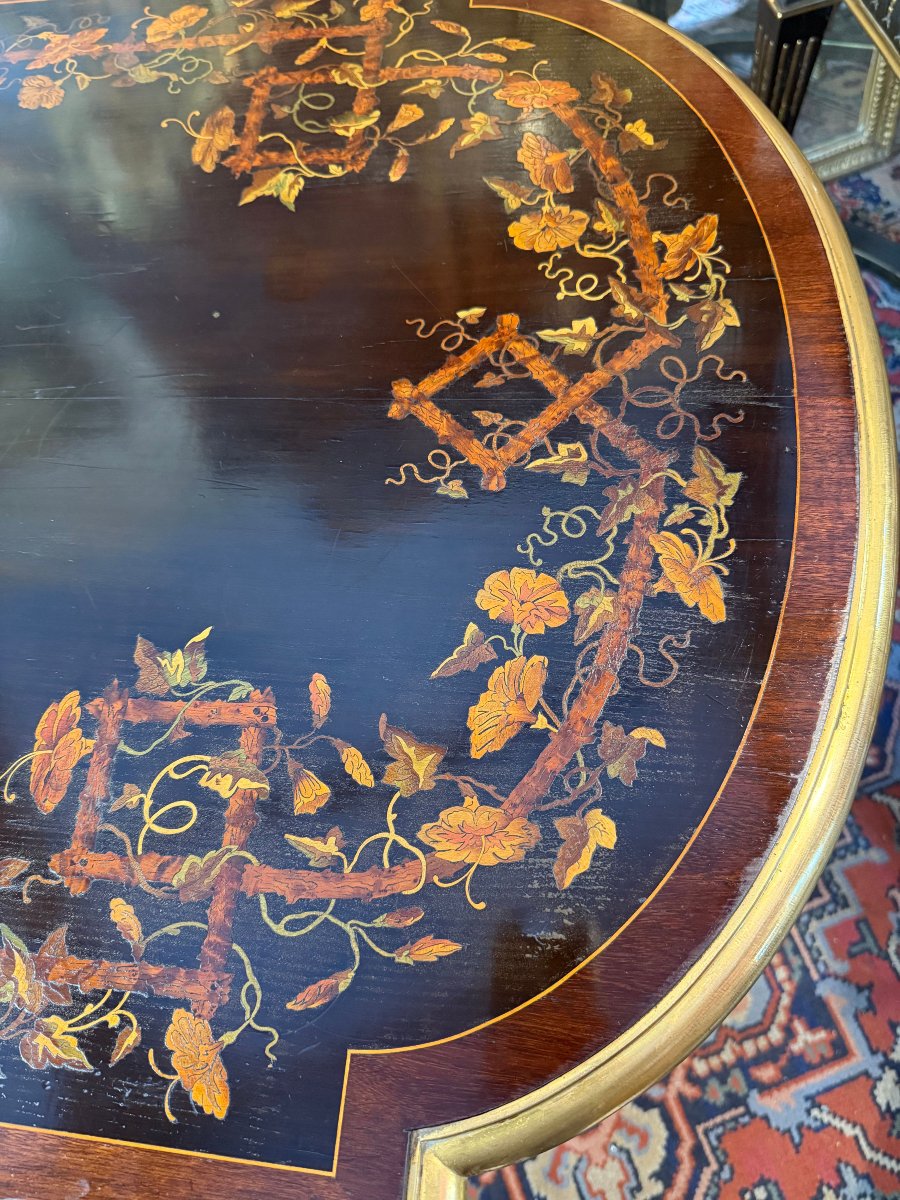 TABLE DE MILIEU OU BUREAU EPOQUE NAPOLEON III-photo-1