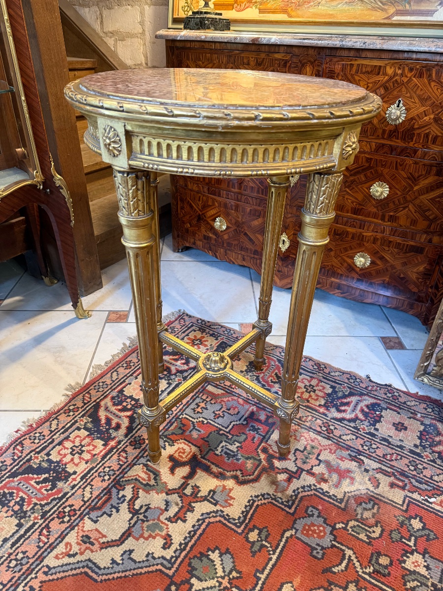 GUERIDON DE STYLE LOUIS XVI