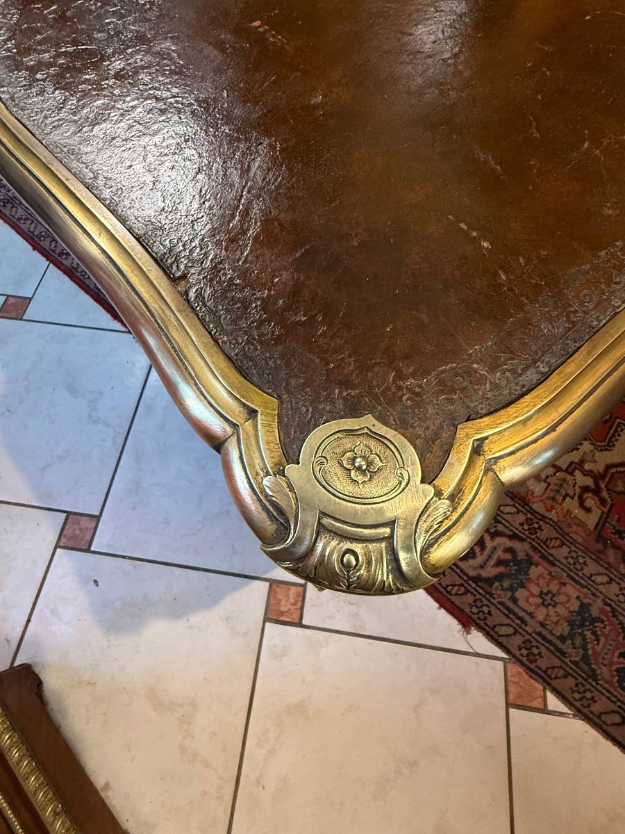 ENSEMBLE BUREAU ET CABINET DE TRAVAIL DE STYLE LOUIS XV-photo-1