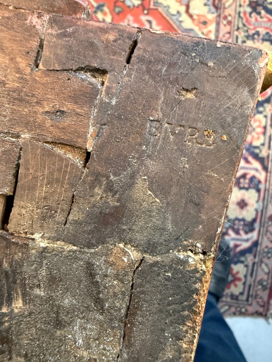 Louis XV-period Chest Of Drawers, Stamped "lefevre"-photo-8