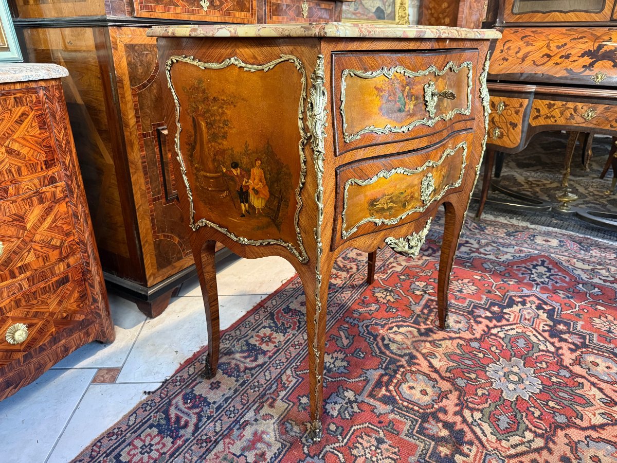 Louis XV-style Chest Of Drawers – Martin Varnish-photo-2