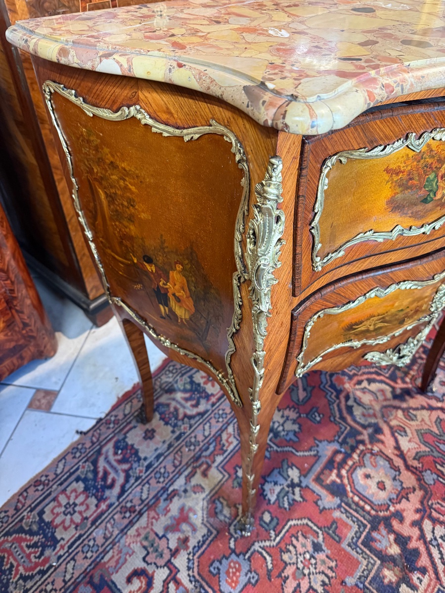 Louis XV-style Chest Of Drawers – Martin Varnish-photo-6