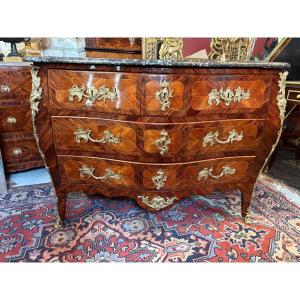 Louis XV Period Chest Of Drawers Stamped Jean-chrysostome Stumpff (1731-1806)