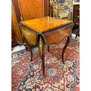 Louis XV Style Games Table, Also Known As A Handkerchief Table – 19th Century