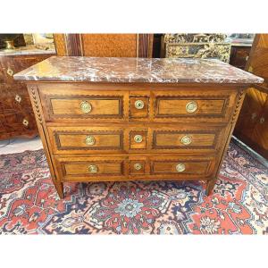  COMMODE LOUIS XVI EPOQUE 18ème