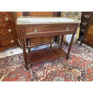 CONSOLE  - DESSERTE DE STYLE LOUIS XVI