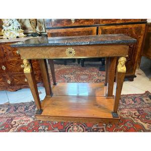 CONSOLE D’EPOQUE EMPIRE – RETOUR D’EGYPTE