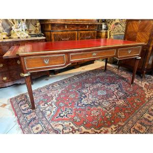 BUREAU PLAT TOUTE FACE DE STYLE LOUIS XVI