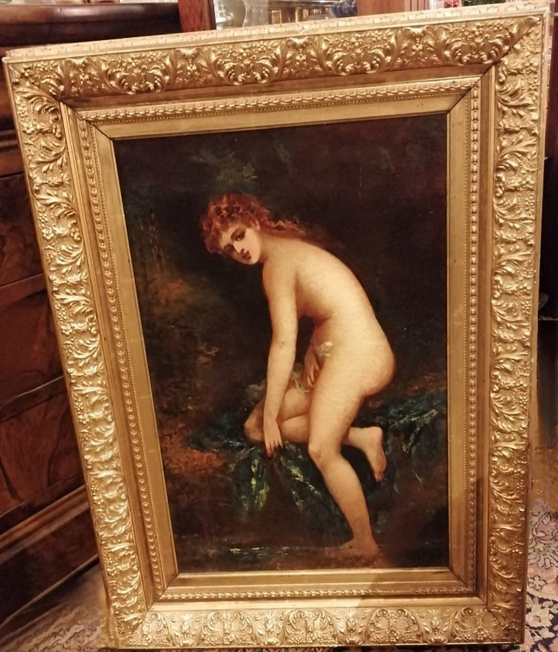 Oil On Canvas, 19th Century, Signed Borgella-photo-2