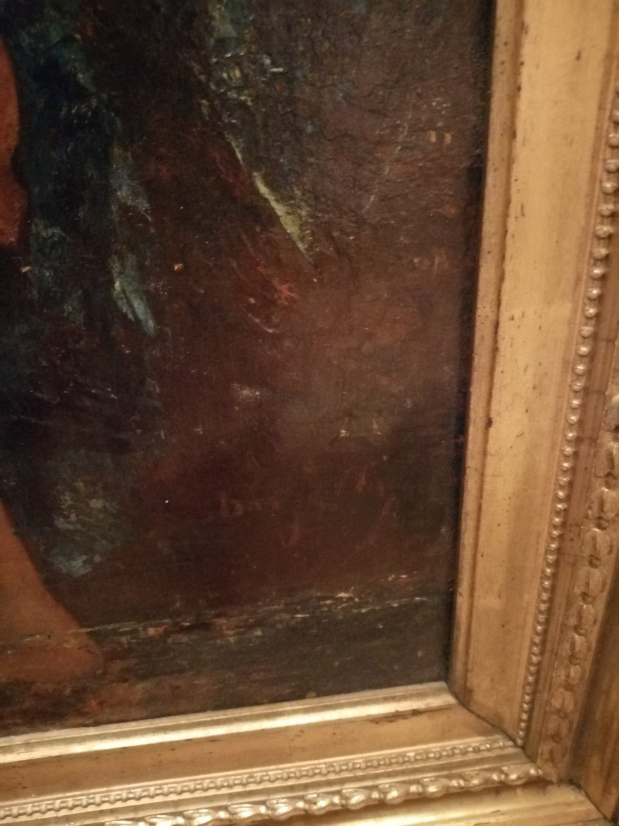 Oil On Canvas, 19th Century, Signed Borgella-photo-2