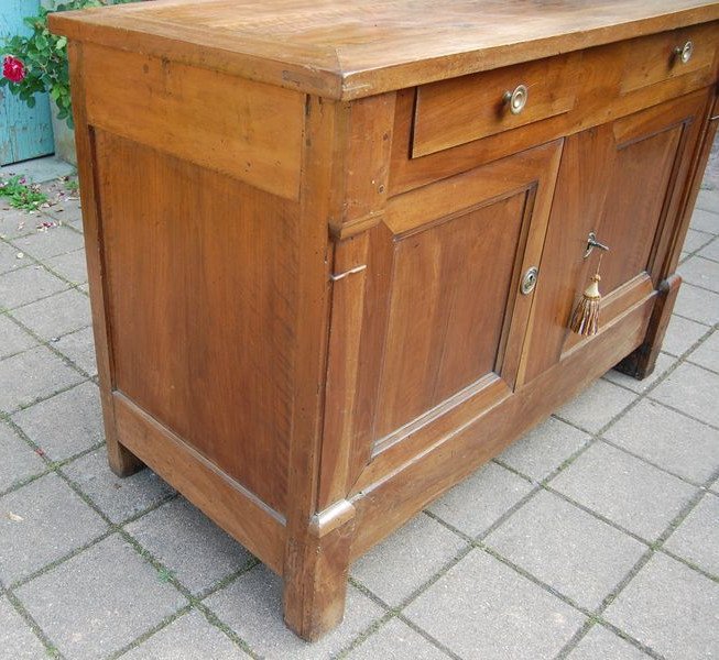 Louis Philippe Period Buffet In Walnut From The 19th Century-photo-3