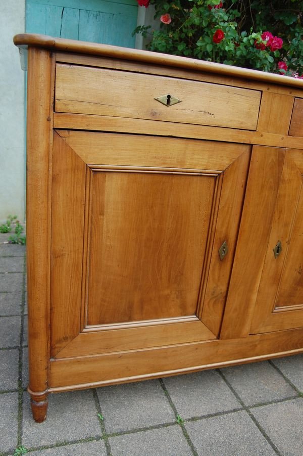 Louis Philippe Period Buffet In Cherry From The 19th Century-photo-2
