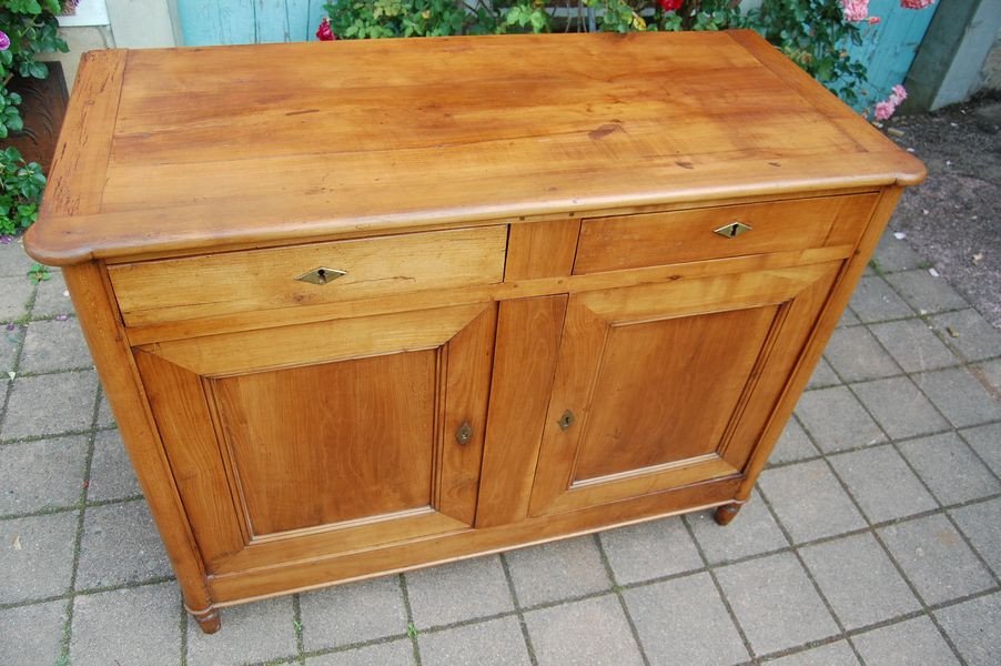 Louis Philippe Period Buffet In Cherry From The 19th Century-photo-4