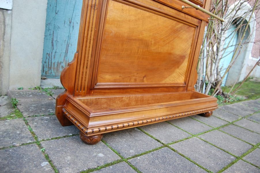 Vestiaire Napoléon III En Noyer Fin Du 19e Siécle-photo-2