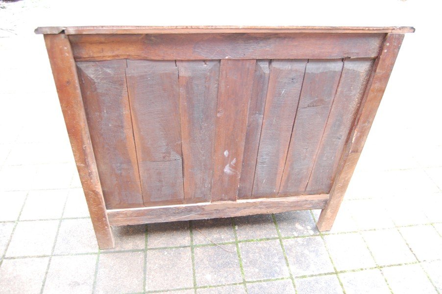 buffet louis XV en noyer du 19e siécle-photo-5