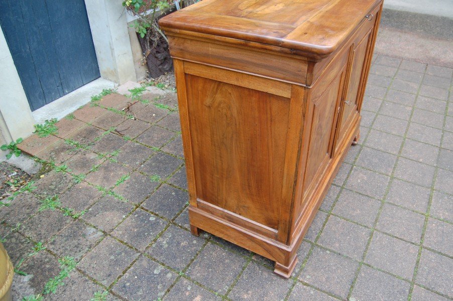 19th Century Louis Philippe Walnut Buffet-photo-3