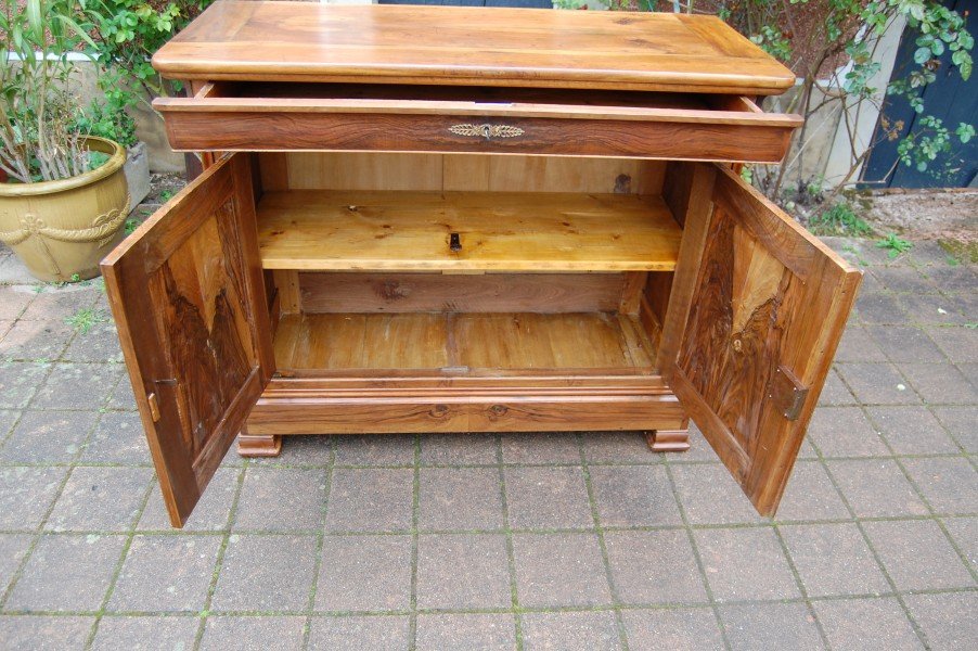19th Century Louis Philippe Walnut Buffet-photo-4