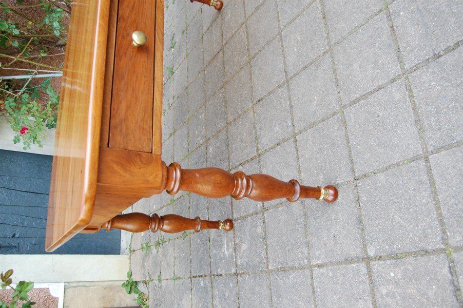 19th Century Louis Philippe Period Walnut Desk-photo-1