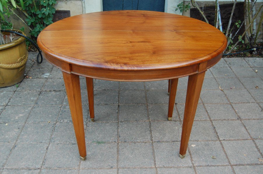 table napoléon III en noyer fin du 19e siécle 12 couverts-photo-3