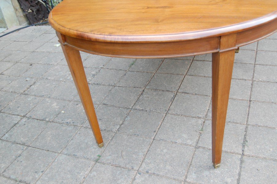 table napoléon III en noyer fin du 19e siécle 12 couverts-photo-6