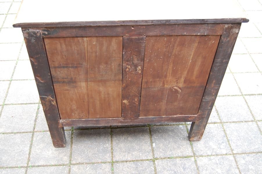 18th-century Louis XV-style Walnut Chest Of Drawers-photo-4