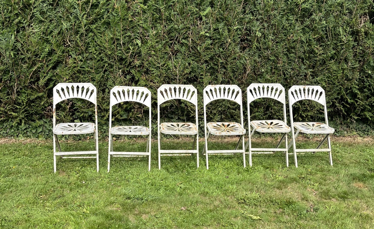 Chaises de jardin années 1960