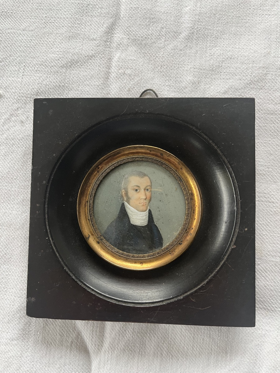 Miniature début XIX