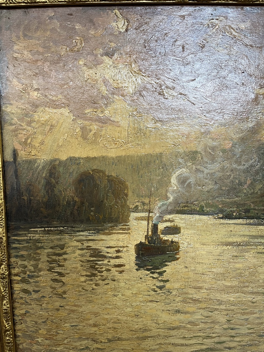 Painting By Ernest Chevalier -photo-4