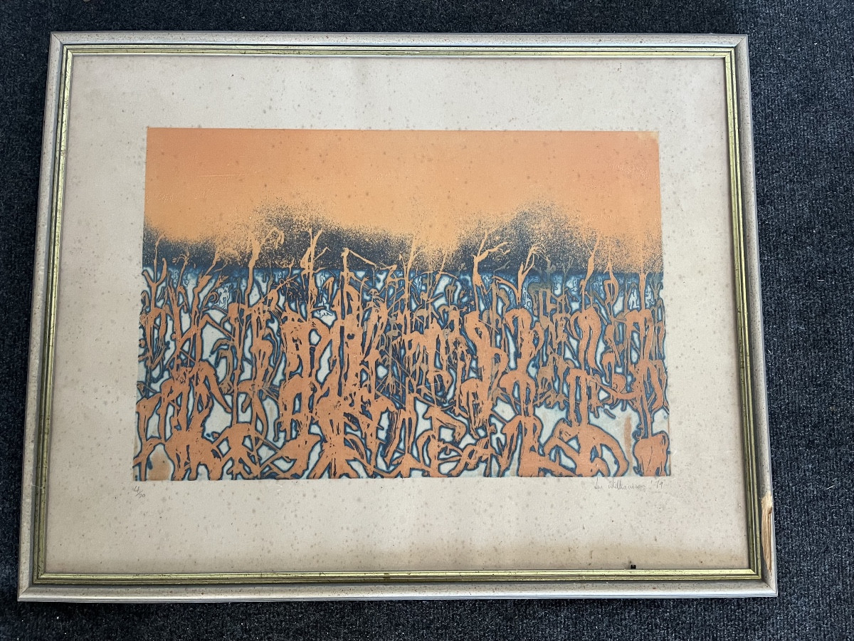 Lithograph By Sue Williamson