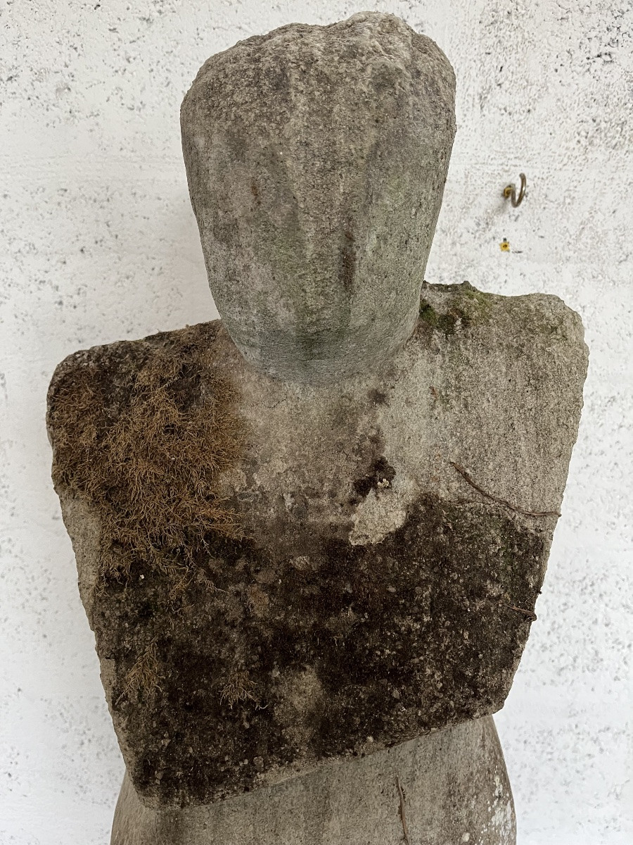 Statue en pierre XXe siècle -photo-2