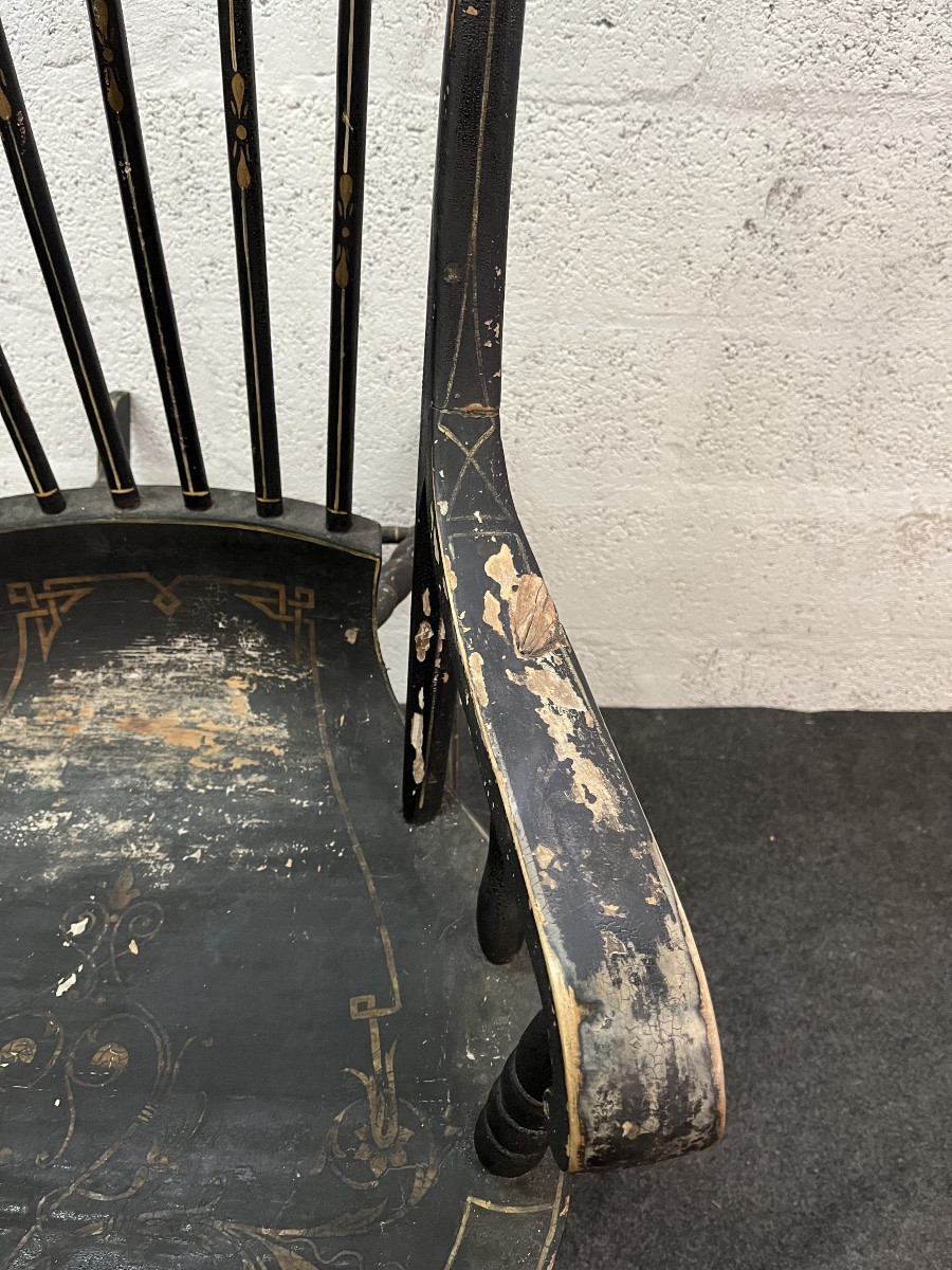 Rocking-chair XIXe-photo-2