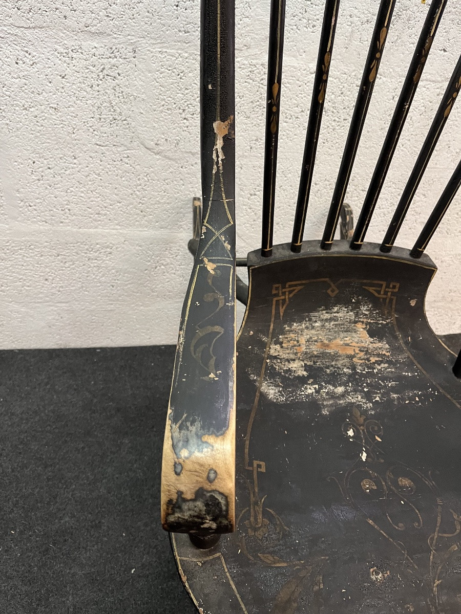 Rocking-chair XIXe-photo-3
