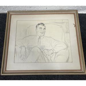 Dessin homme XXe