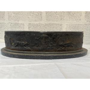 Planter With Hunting Decor