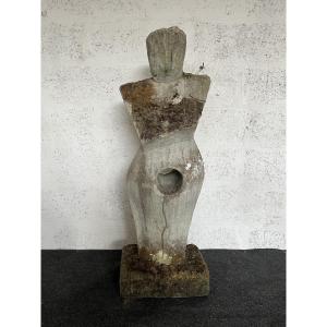 Statue en pierre XXe siècle 