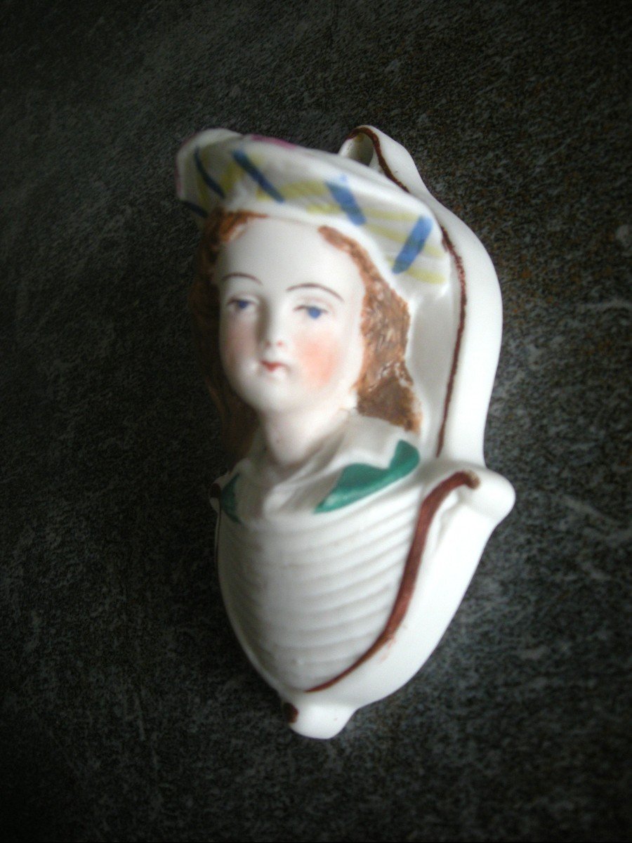 Pyrogène  Porcelaine  Biscuit  XIXème  De  Creil  Et  Montereau-photo-2