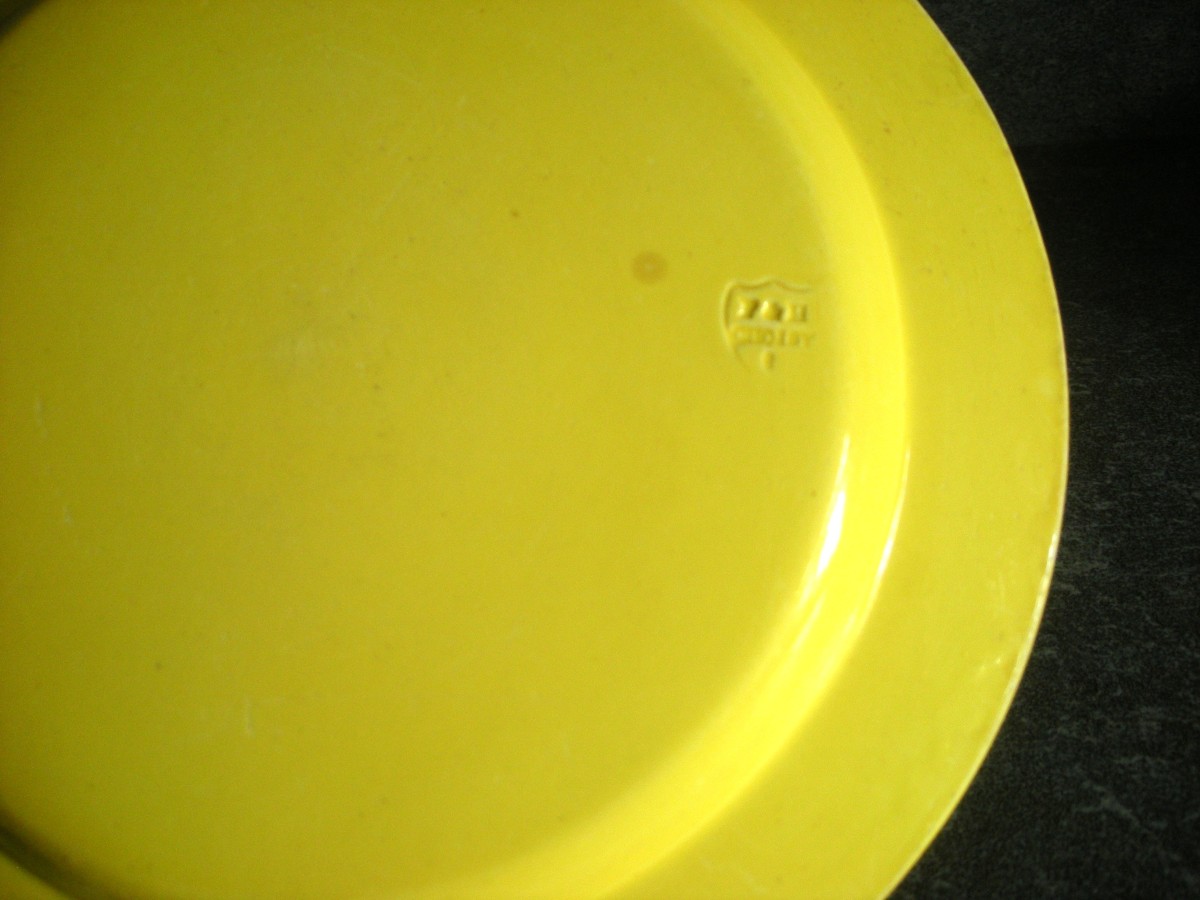 Yellow Earthenware Plate On Greek Independence 1830 Choisy Le Roi-photo-4