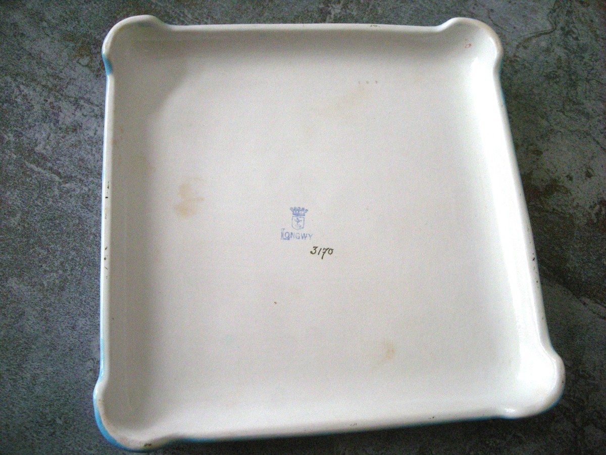 Dessous  de  plat  en  émaux  1920  signé  LONGWY-photo-3